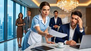 "I Need a Translator Now!" the Billionaire Yelled—Until His Maid Shocked Him! screenshot 5