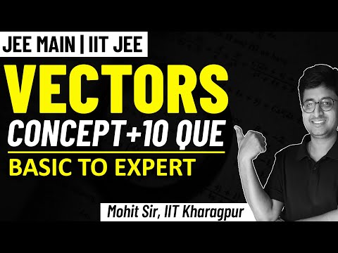 Vectors | Complete One Shot with Questions | JEE Physics | Mohit Sir | Eduniti