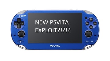 New 3.12 PsVita kernel Exploit?