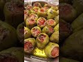 Zeytinyağlı Kuş Üzümlü Fistikli Biber Dolması! #biberdolmasi #food #yummyfood #shorts #tasties