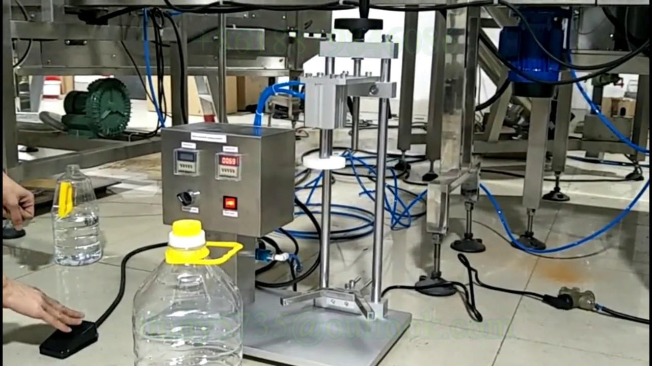 Semi Auto capping machine,Jar capping machine,Bottle semi auto cap machine