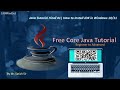 Java Tutorial Hindi #1| How to Install JDK in Windows 10/11