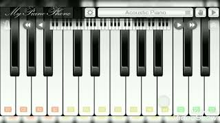 Bella ciao(Money hiest) My piano phone tutorial easy to learn -MELODY PROJECT- screenshot 4