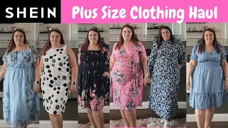Shein Plus Size Dresses Try On Haul | Size 20 / 2XL
