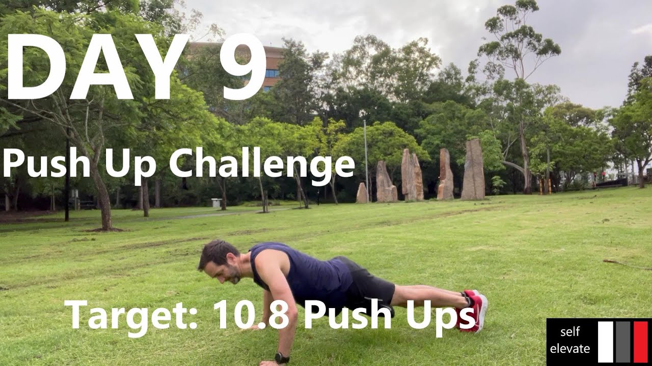 365 Day Push Up Challenge - Day 9 - YouTube