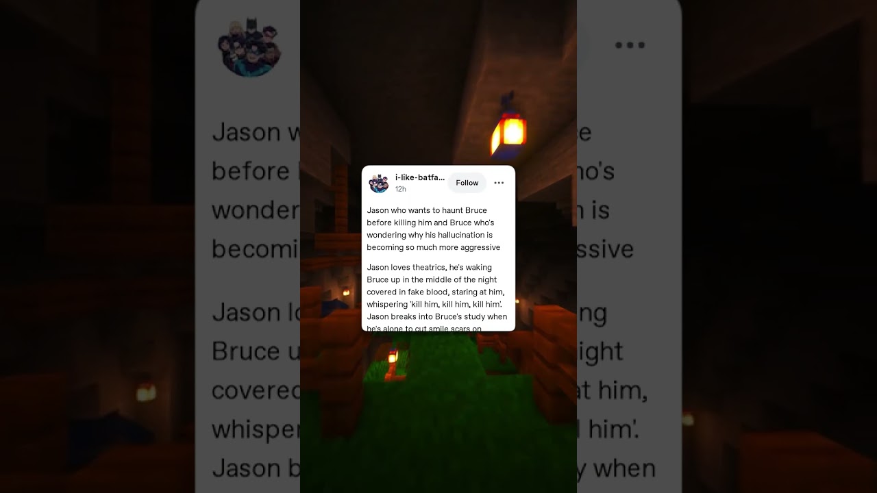 Jason Haunting Bruce!