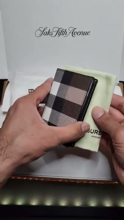 Real vs Fake Burberry wallet. How to spot counterfeit Burberry London purses  and wallets 