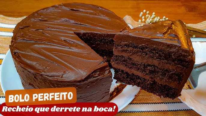 Bolo de chocolate infalível