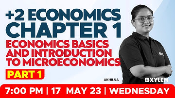 Plus Two Commerce -  Economics Part - 1 | Xylem Plus Two Commerce