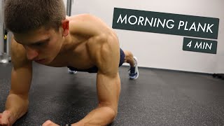 4 MIN MORNING PLANK | BEZ VYBAVENÍ