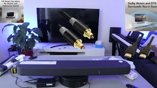 LG Eclair USE6S 3.0 Soundbar Overview and Audio Test Demonstration