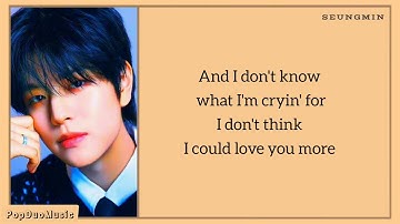 Stray Kids SEUNGMIN - BIRDS OF A FEATHER (Cover) Lyrics [Original : Billie Eilish] | PopDuoMusic