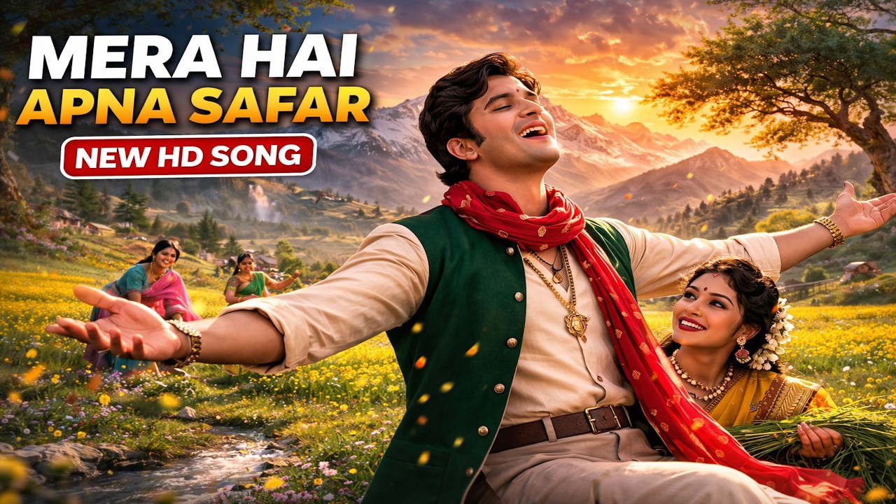Mera Hai Apna Safar (Official Video) | New Hindi Romantic Song | Old Bollywood Style HD