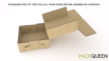 How to Fold a Cake Box | PackQueen Folding Series