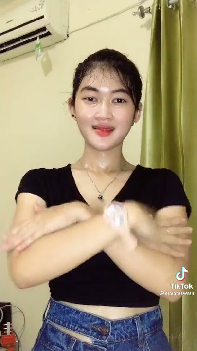 Tik tok hot berkeringat bikin basah😈💦💦