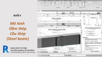 REVIT CẦU ĐƯỜNG: HƯỚNG DẪN MÔ HÌNH DẦM THÉP - CẦU THÉP (STEEL BEAM MODEL)
