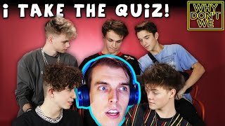 I TAKE the quiz? 🤓 Comedian Reacts to Why Don't We Makes a BuzzFeed Quiz