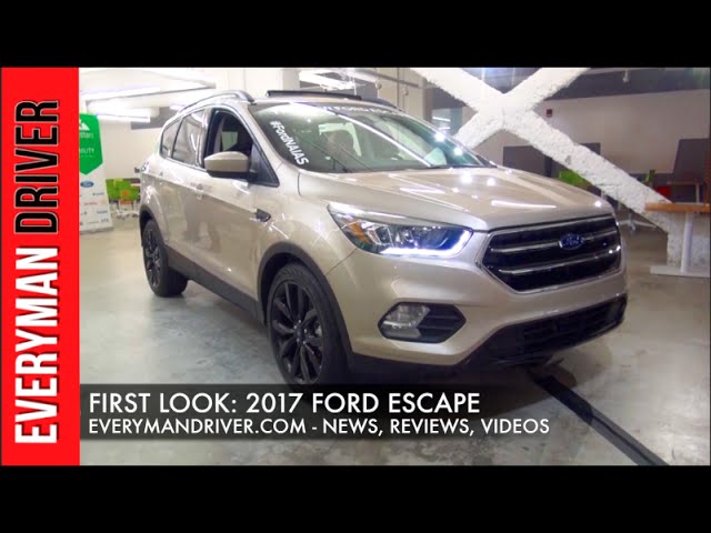 2017 Ford Escape Release Date Facelift Changes 2017 Ford Escape Video