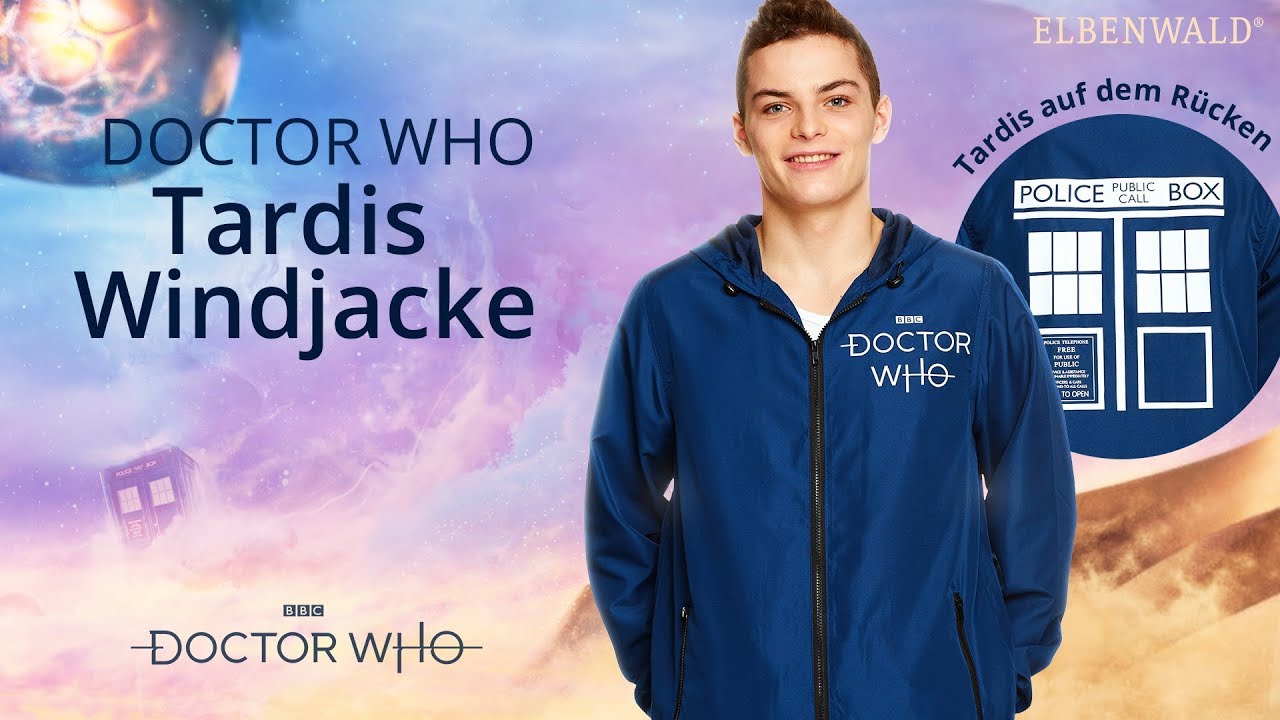 Doctor Who - Peignoir Tardis Saison 11 bleu