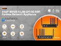 Intel® N5105 4 LAN 5G CPE Fanless Network Appliance SD-WAN Security Gateway | PICO PC® MNHO-096