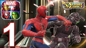 Marvel Strike Force - Gameplay Walkthrough Part 1 - Tutorial (Android,IOS)