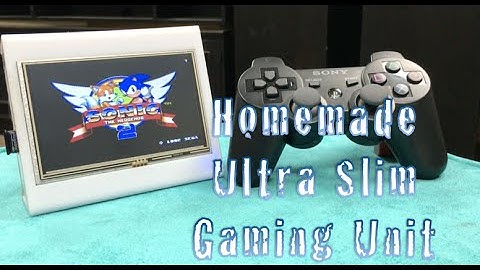 Homemade Ultra Slim Gaming Unit