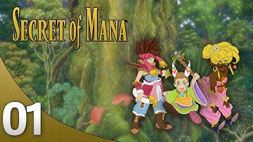 Yah Mo Play: Secret of Mana: Co-Op Playthrough Part 1: Pronounced "Laffinbee"