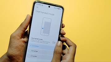 How to use one hand mode in Poco X3 pro | one hand mode set kaise kare | one handed setting