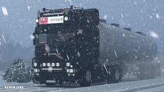 ETS2 Mods | Frosty Heavy Winter Weather Mod v8.5 | ETS2 Mods v1.41