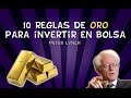 10 reglas de oro para invertir en bolsa (Peter Lynch)