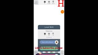 Level 1624 3-stars Two Dots