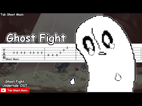 Undertale OST - Ghost Fight Guitar Tutorial