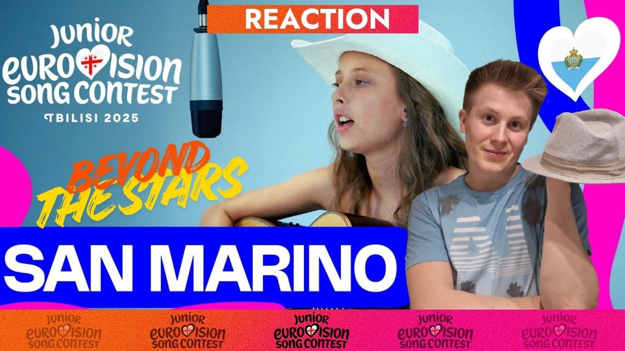 🇸🇲 Martina Crv - "Beyond the Stars" San Marino | JUNIOR EUROVISION 2025 | REACTION 