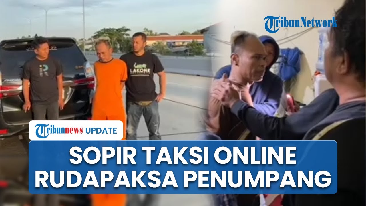 TAMPANG Sopir Taksi Online Rudapaksa Penumpang di Pinggir Tol Kunciran, Ancam Korban Pakai Pistol