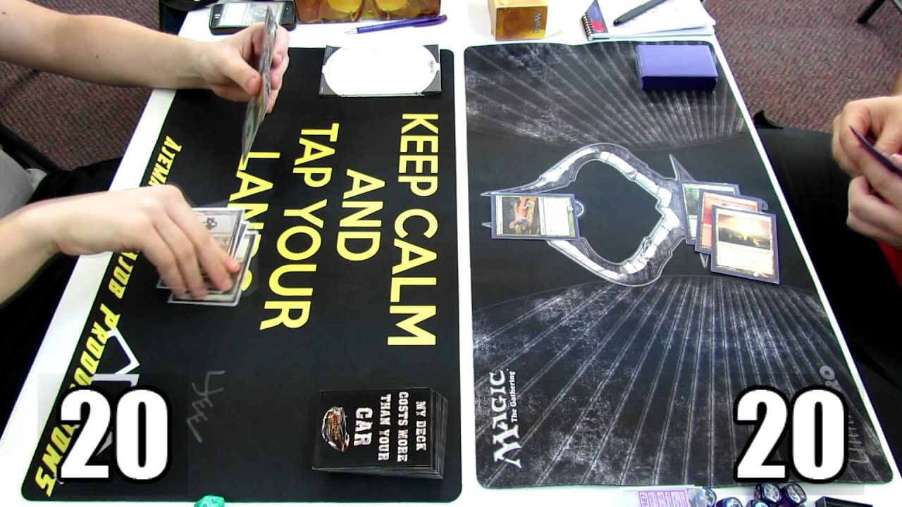 MtG- M14 Pre-Release Feature Match, Game 2