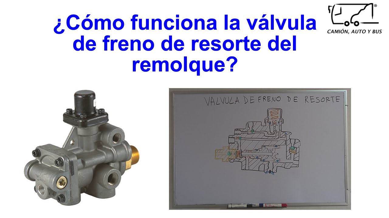 ¿Cómo funciona la válvula SR5? Frenos de aire de remolque YouTube ¿Cómo funciona la válvula SR5? Frenos de aire de remolque YouTube