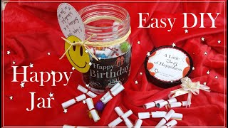 Easy DIY Valentine's day Happy Jar || A little Jar of Happiness || The Craft Gallery India