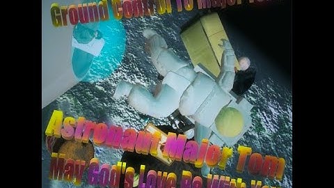 Gmod Lyrics Video Space Oddity By David Bowie