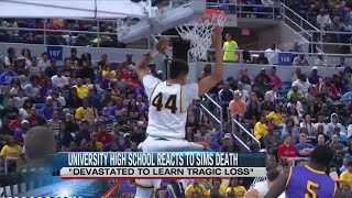 University High reacts to Wayde Sims death
