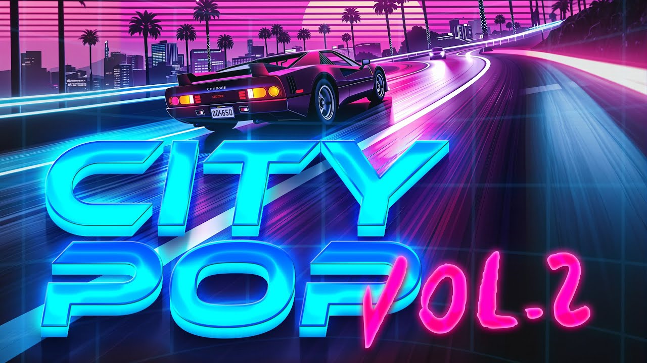 🌈City Pop, City Jazz Beat/80s Anime Vibes⭐Smooth Funk Jazz City Pop Vibe 🎧