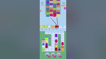 Knit Out Level 596 Solution #knitoutpuzzlegame #knitout #knitoutlevel #knitoutgame #level596