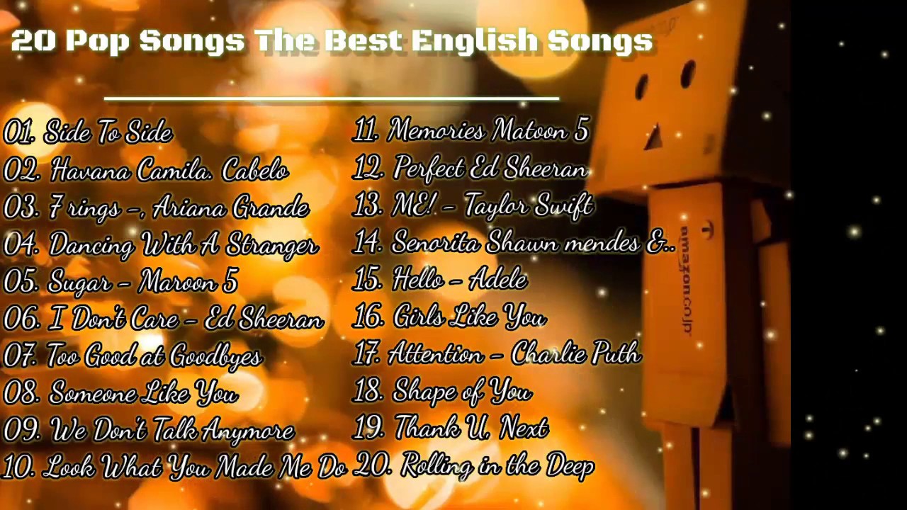 Top Lagu  Bahasa Inggris  Terbaik  Enak Di Dengar Waktu 