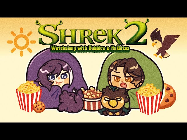 【Shrek 2 Watchalong】Eatin' popcorn with Brother Hakka!のサムネイル