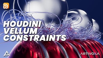Houdini Tutorial | VELLUM CONSTRAINTS ANIMATION