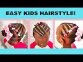 Easy Flat Twists Style | Kids Natural Hair Care | Little Girls