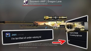 I SAVED HIS SOUVENIR DRAGON LORE FROM GETTING SCAMMED!