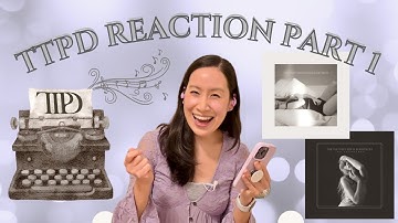 Reacting to THE TORTURED POETS DEPARTMENT Part 1 - Taylor Swift Album Reaction