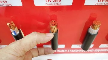 Cáp CADIVI CV-95mm 0.6/1kV - Cáp Bọc Hạ Thế