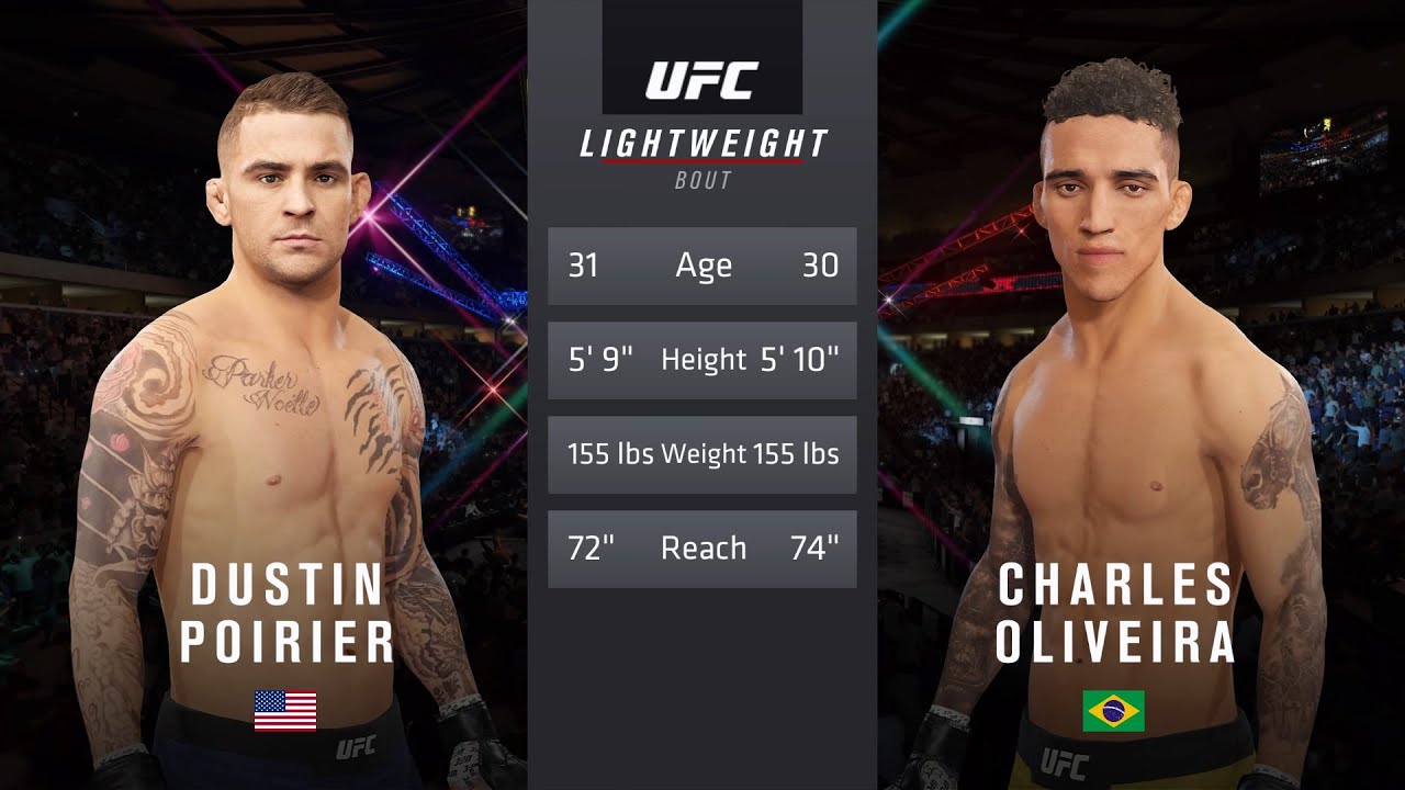 Charles Oliveira Vs Dustin Poirier : 0 8ushdnl5 5dm / Michael chandler