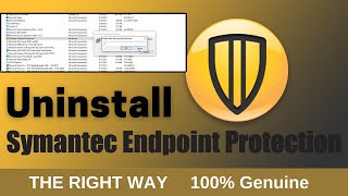 How To Uninstall Symantec Endpoint Protection